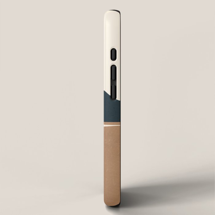 Minimal Abstract Art Landscape 8 iPhone Case Gallery Image 2