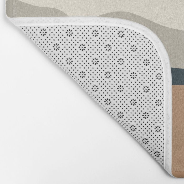 Minimal Abstract Art Landscape 8 Bath Mat Gallery Image 2