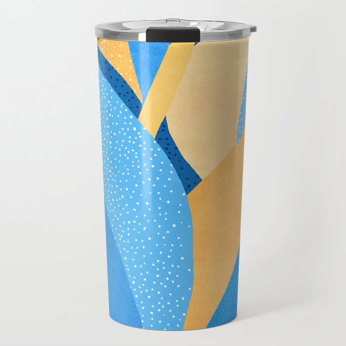Vibrant Night Garden Travel Mug Gallery Image 1