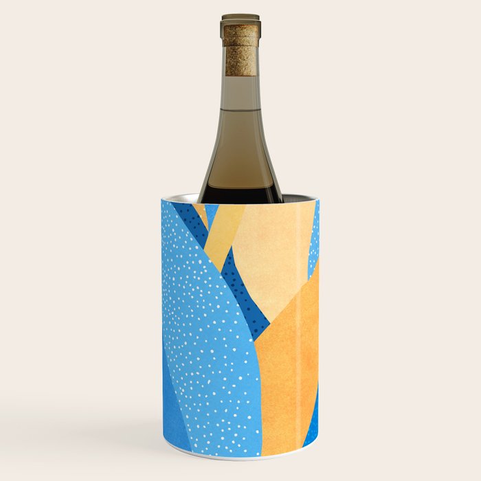 Vibrant Night Garden Wine Chiller Gallery Image 1