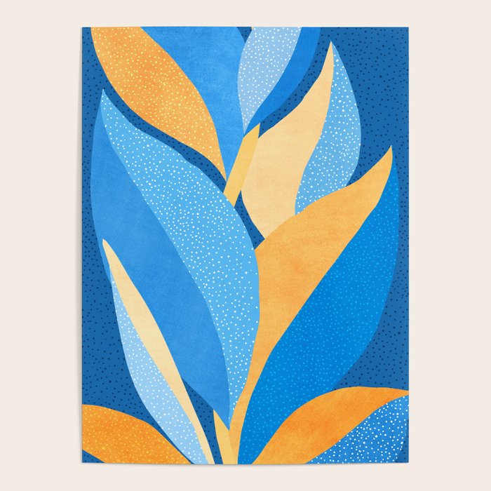 Vibrant Night Garden Poster Gallery Image 4