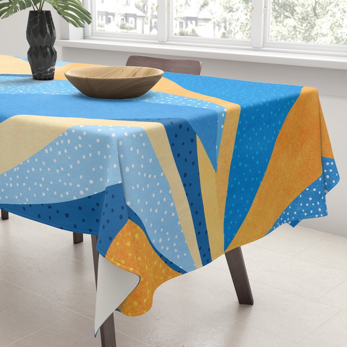 Vibrant Night Garden Tablecloth Gallery Image 3