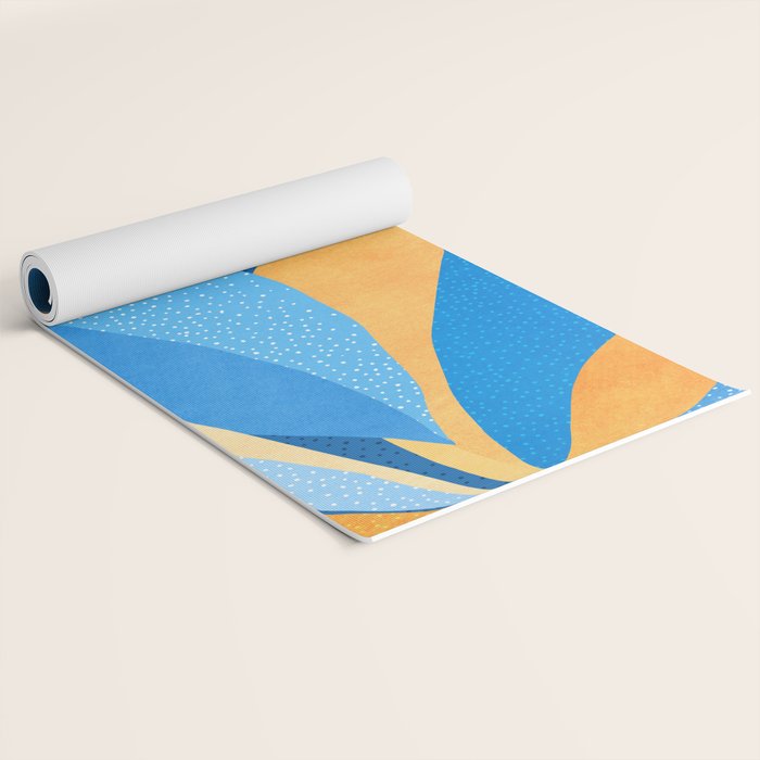 Vibrant Night Garden Yoga Mat Gallery Image 2
