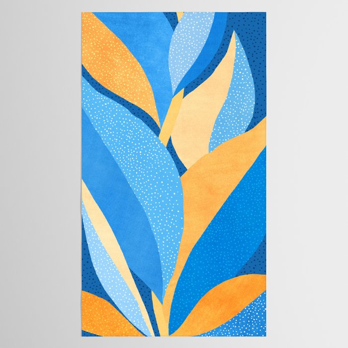 Vibrant Night Garden Tablecloth Gallery Image 2