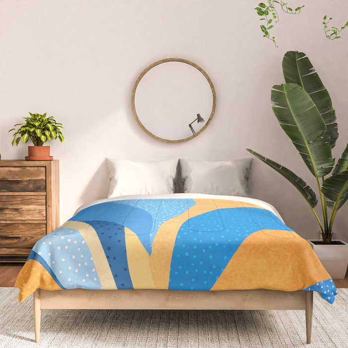 Vibrant Night Garden Comforter Gallery Image 3