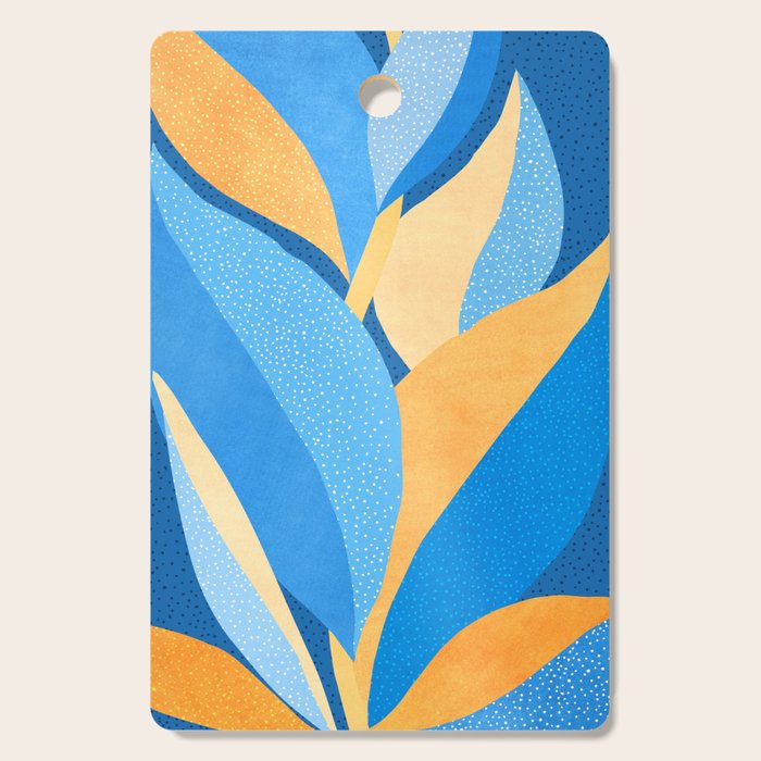 Vibrant Night Garden Cutting Board Gallery Image 1