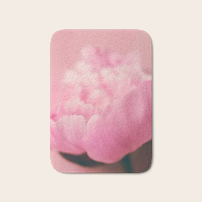 Pink Peony Love II Bath Mat Gallery Image 1