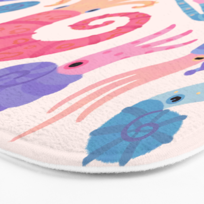 Ancient cephalopods Bath Mat Gallery Image 3