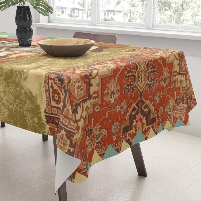 AFTERNOON PSYCHEDELIA Tablecloth Gallery Image 3