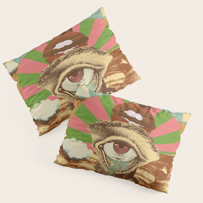 AFTERNOON PSYCHEDELIA Pillow Sham Gallery Image 3