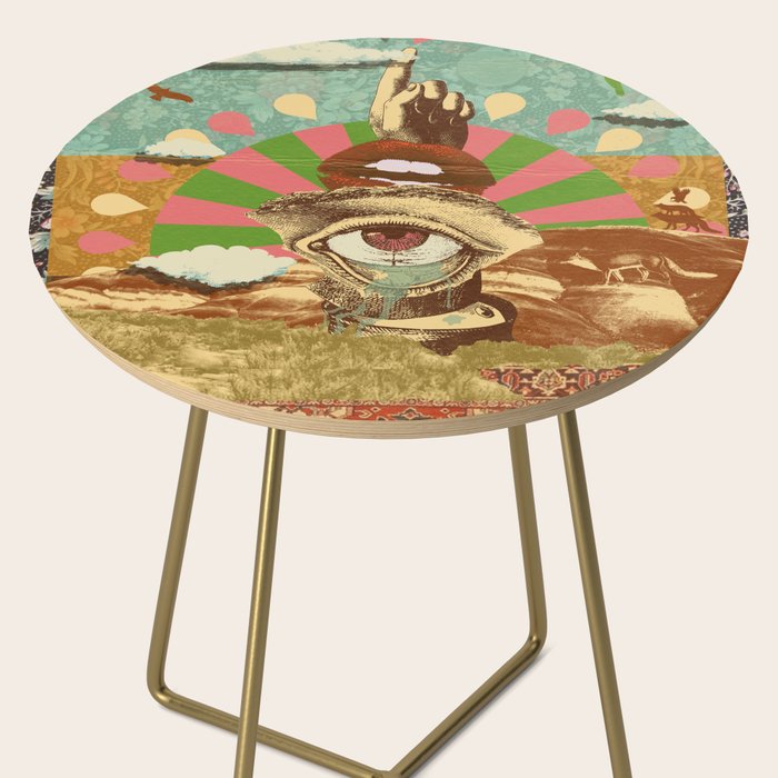 AFTERNOON PSYCHEDELIA Side Table Gallery Image 2