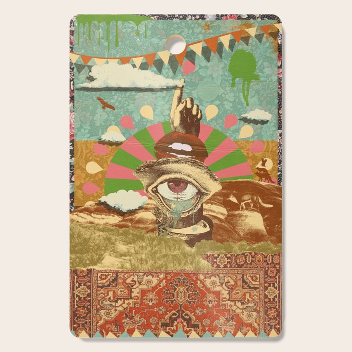 AFTERNOON PSYCHEDELIA Cutting Board Gallery Image 1