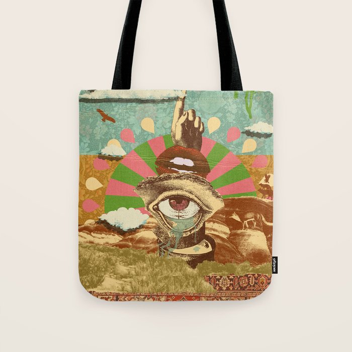 AFTERNOON PSYCHEDELIA Tote Bag Gallery Image 1