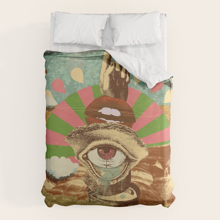 AFTERNOON PSYCHEDELIA Duvet Cover Gallery Image 6