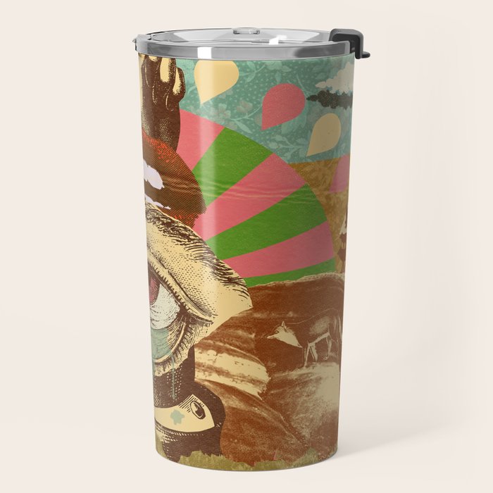 AFTERNOON PSYCHEDELIA Travel Mug Gallery Image 2