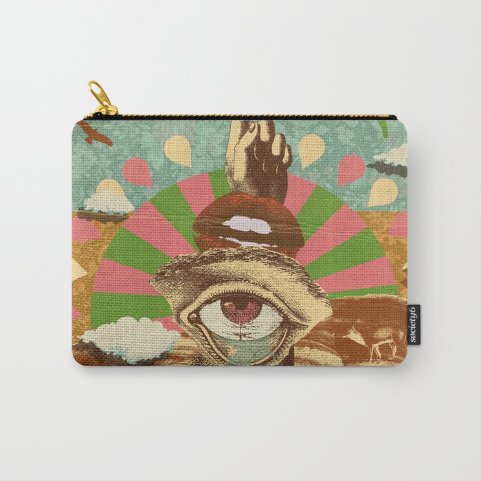 AFTERNOON PSYCHEDELIA Carry All Pouch Gallery Image 1