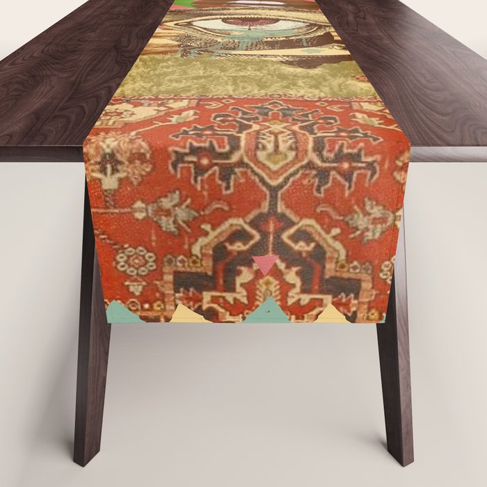 AFTERNOON PSYCHEDELIA Table Runner Gallery Image 1