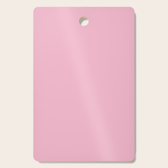Blush Pink Solid Color Cutting Board Gallery Image 1