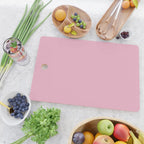 Blush Pink Solid Color Cutting Board Gallery Image 2