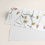 Delicate Wildflowers Floral Watercolor Wrapping Paper Gallery Image 2