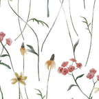 Delicate Wildflowers Floral Watercolor Coffee Mug Gallery Image 2