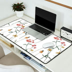 Delicate Wildflowers Floral Watercolor Desk Mat Gallery Image 2