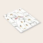 Delicate Wildflowers Floral Watercolor Notebook Gallery Image 3