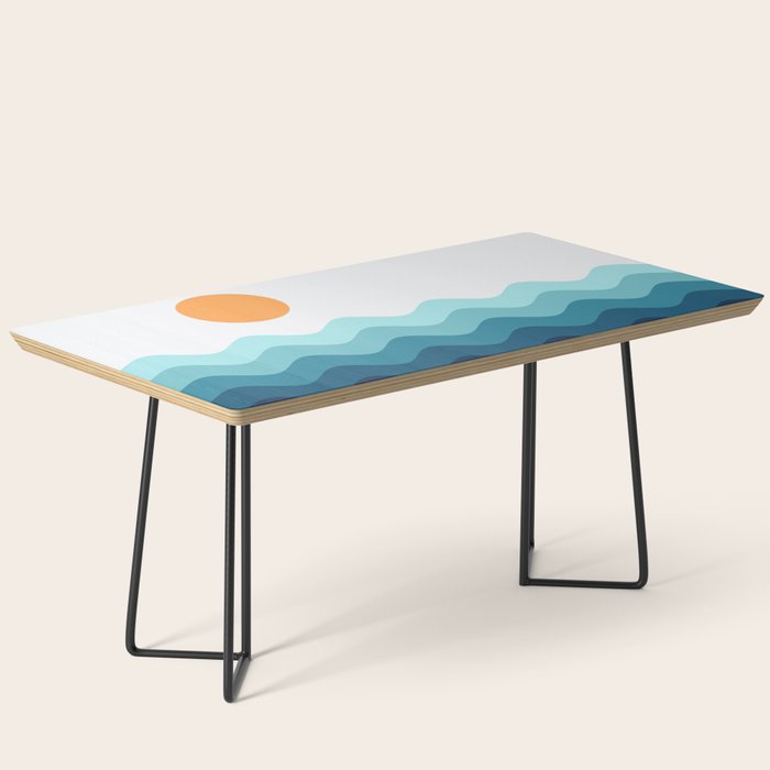 Abstract Landscape 14 Portrait Coffee Table Gallery Image 1