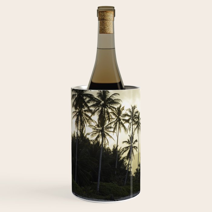 Another Day In Paradise - Tropical Beach Sunset Wine Chiller Gallery Image 2