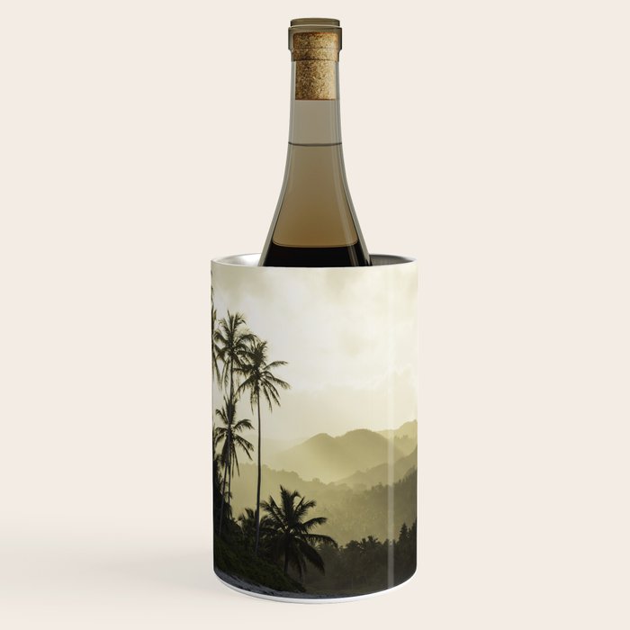 Another Day In Paradise - Tropical Beach Sunset Wine Chiller Gallery Image 1