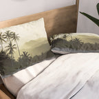 Another Day In Paradise - Tropical Beach Sunset Pillow Sham Gallery Image 2