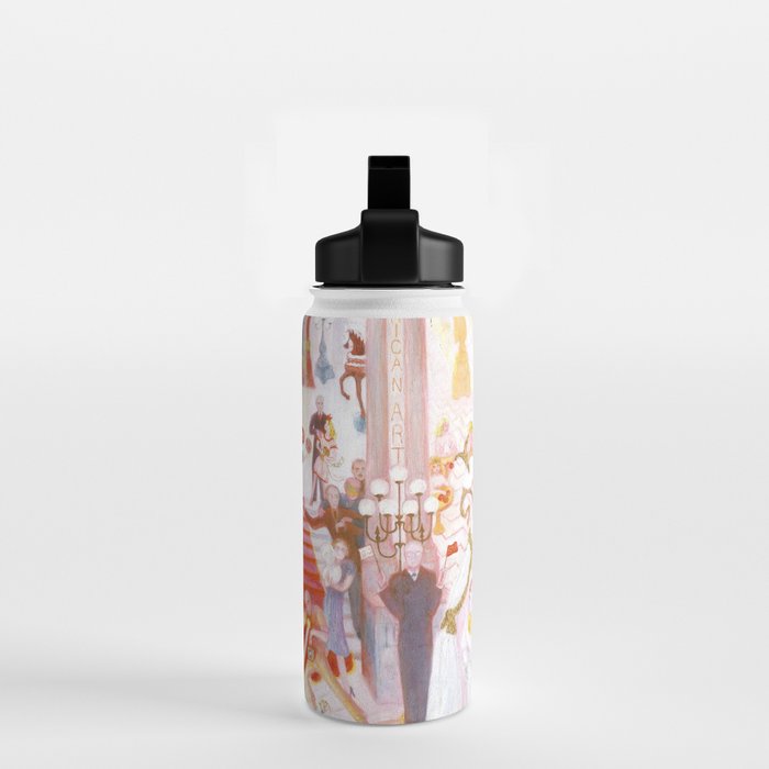 Florine Stettheimer "The Cathedrals of Art" Water Bottle Gallery Image 2