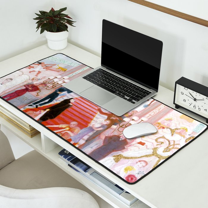 Florine Stettheimer "The Cathedrals of Art" Desk Mat Gallery Image 2