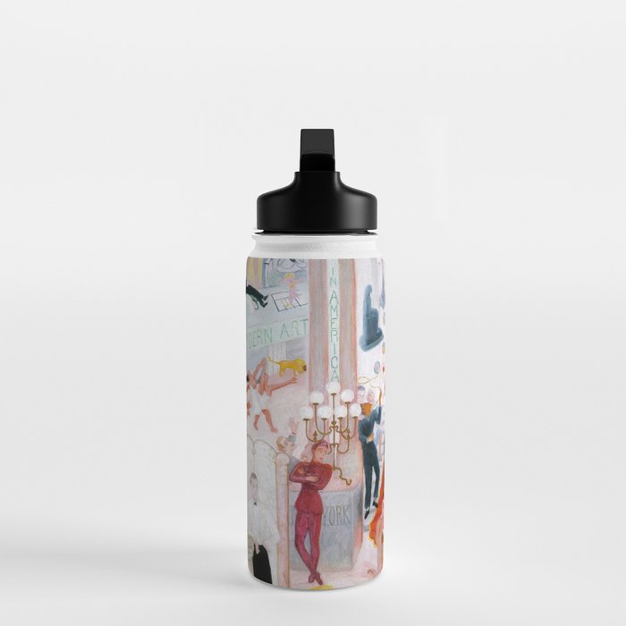 Florine Stettheimer "The Cathedrals of Art" Water Bottle Gallery Image 3