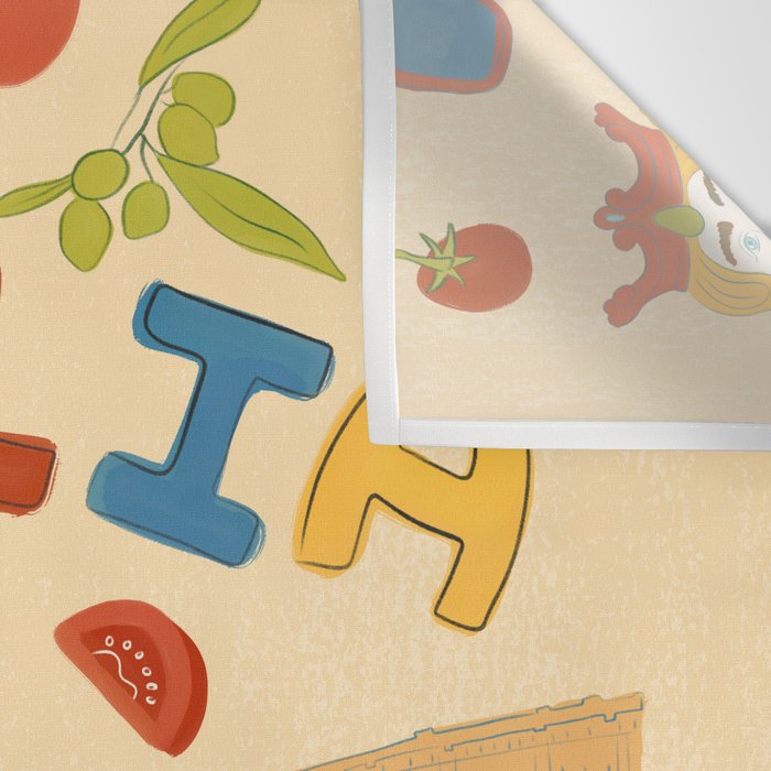 Viva Italia Wall Tapestry Gallery Image 3