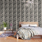 Matisse Cut Outs Ecru Beige Black Mid Century Modern Art Wallpaper Gallery Image 3