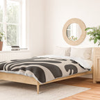 Matisse Cut Outs Ecru Beige Black Mid Century Modern Art Duvet Cover Gallery Image 2