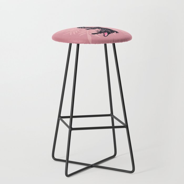 Crocodile - Dusty Rose Palette Stool Gallery Image 1