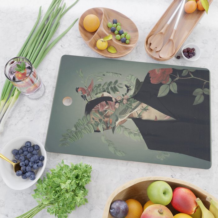 inner garden 6 Cutting Board Gallery Image 2