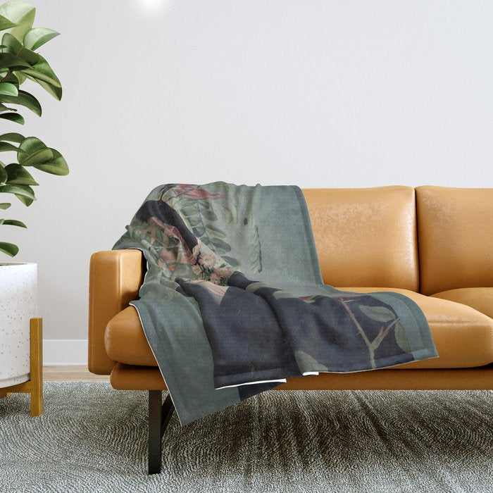 inner garden 6 Throw Blanket Gallery Image 1