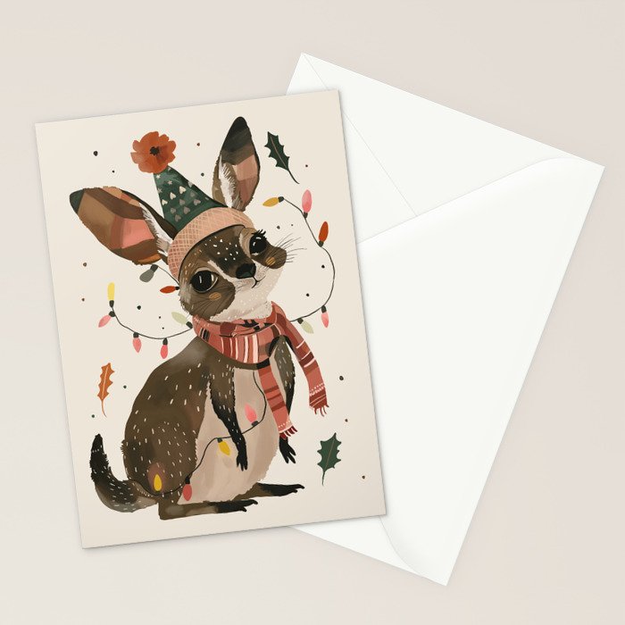 Festive Joey Stationery Card Gallery Image 2