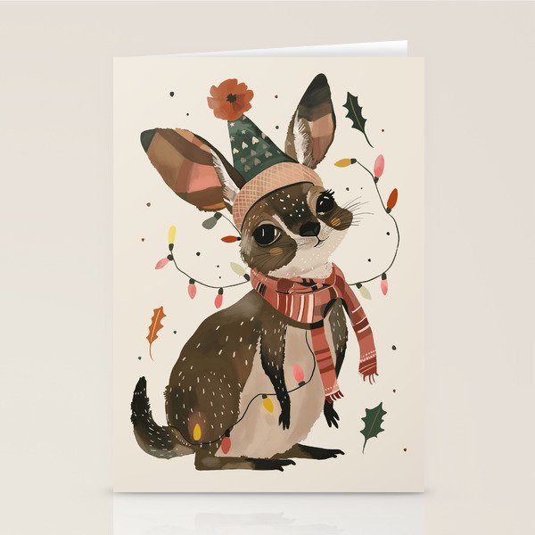 Festive Joey Stationery Card Gallery Image 2