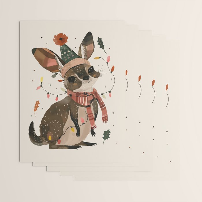 Festive Joey Wrapping Paper Gallery Image 3