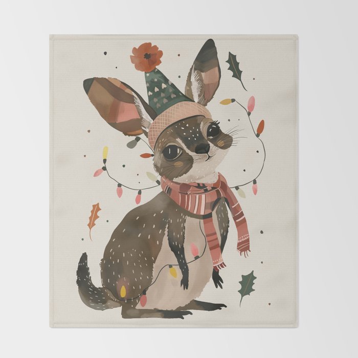 Festive Joey Throw Blanket Gallery Image 2