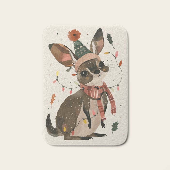 Festive Joey Bath Mat Gallery Image 1