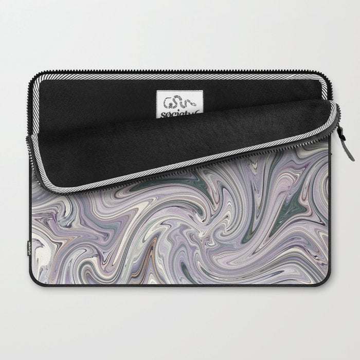 seamless pattern abstract marble texture background Laptop Sleeve Gallery Image 2
