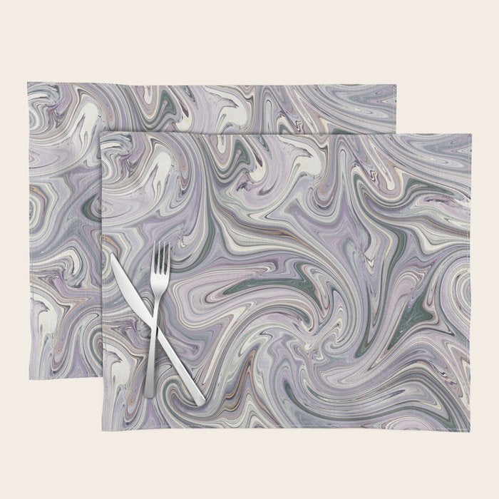 seamless pattern abstract marble texture background Placemat Gallery Image 1