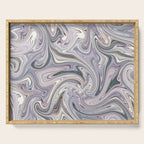 seamless pattern abstract marble texture background Serving Tray Gallery Image 1