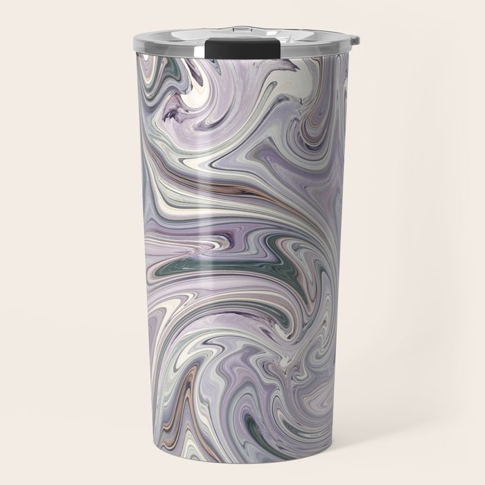 seamless pattern abstract marble texture background Travel Mug Gallery Image 1