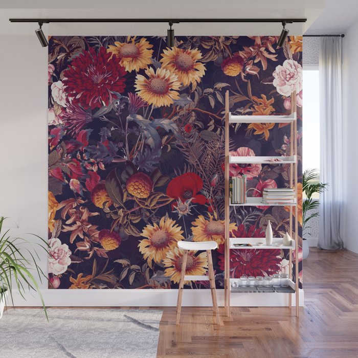 Midnight Garden IV Wall Mural Gallery Image 1